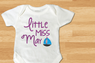 Reviewing Little Miss May Sailboat Applique for Seasonal Sales