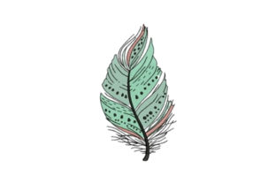 Teal Feather: A Boho Embroidery Design Review